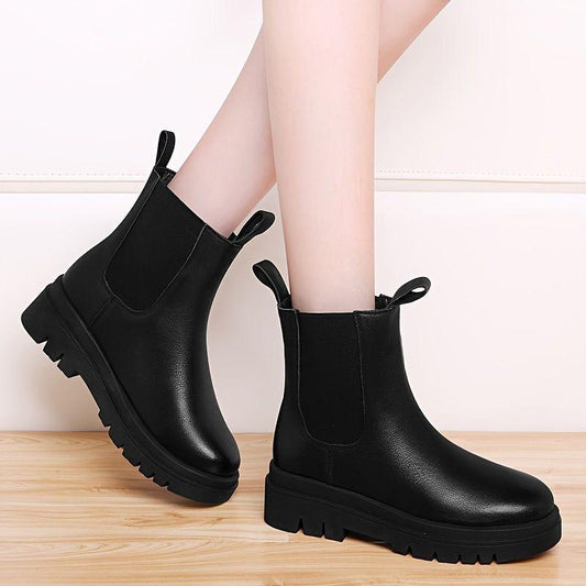 Bottes doublées CUIR